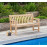 Alexander Rose Roble St George 5ft Bench with Free Bench Cushion
