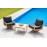 Alexander Rose Roble Swivel Lounge Armchair With Cushion