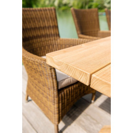Alexander Rose San Marino 8 Seat Teak Dining Set