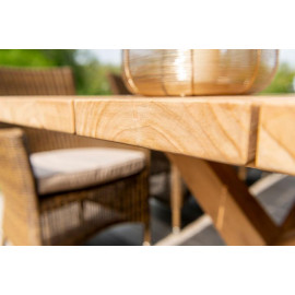 Alexander Rose San Marino 8 Seat Teak Dining Set