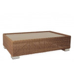 Alexander Rose San Marino Coffee Table With Glass 1.25m
