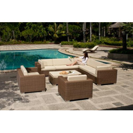 Alexander Rose San Marino Lounge Chair with Cushion