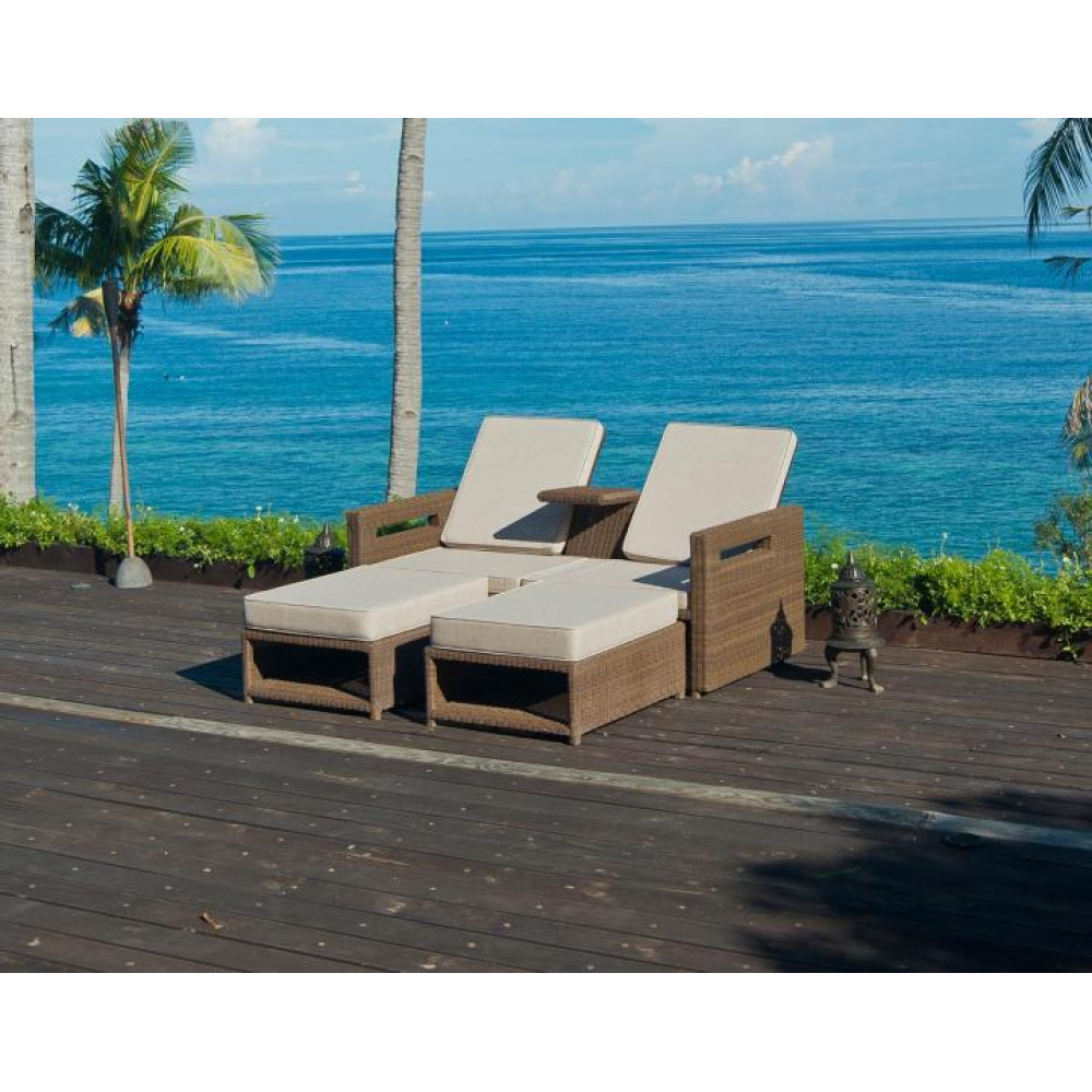 Alexander Rose San Marino Lovers Recliner with Cushion