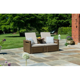 Alexander Rose San Marino Lovers Recliner with Cushion