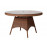 Alexander Rose San Marino Table With Glass 1.2m