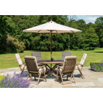 Alexander Rose Sherwood 6 Seat Recliner Set
