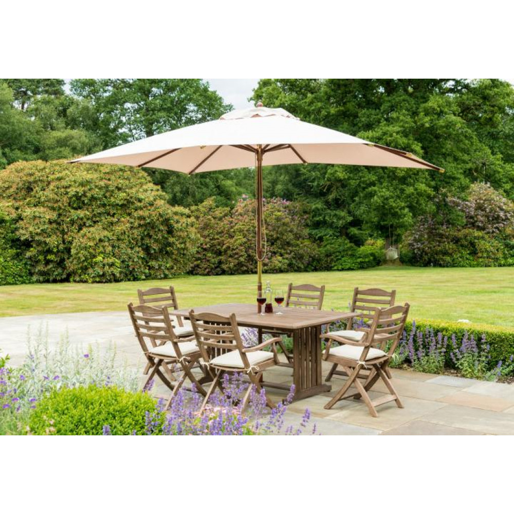Alexander Rose Sherwood 6 Seat Rectangular Set