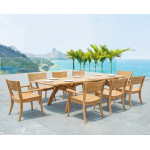 Alexander Rose Sorrento 240cm Rectangular Dining Set