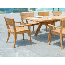 Alexander Rose Sorrento 240cm Rectangular Dining Set