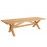 Alexander Rose Sorrento 240cm Teak Plank Dining Set