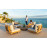 Alexander Rose Sorrento 4 Seat Lounge Set