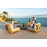 Alexander Rose Sorrento 4 Seat Lounge Set