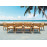 Alexander Rose Sorrento 8 Seat Teak Plank Dining Set