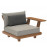 Alexander Rose Sorrento Corner Module With Reversible Arm
