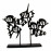 Angel Fish Shoal – Elur Iron Ornament