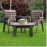 Barrowden Companion Seat (Angled) with Curved Coffee Table