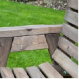 Barrowden Companion Seat (Straight) with Curved Coffee Table