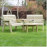 Barrowden Double Companion Seat (Angled) with Circular Coffee Table