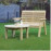 Barrowden Double Seat with Circular Coffee Table
