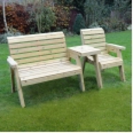 Barrowden Double/Single Companion Seat - Straight 