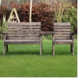 Barrowden Double/Single Companion Seat - Straight 