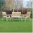 Barrowden Single/Double/Single Combination Set with Circular Coffee Table