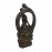 Blissful Halo Black Contemporary Sculpture