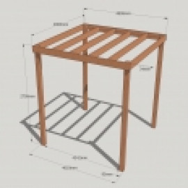 Box Pergola - 4 Post