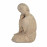 Buddha Crouching – weathered stone effect