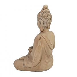 Buddha Sitting – weathered stone effect