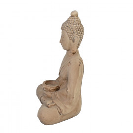 Buddha Sitting – weathered stone effect