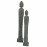 Buddha Thin medium – patina bronze effect