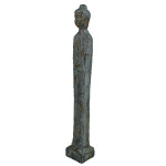 Buddha Thin tall – patina bronze effect