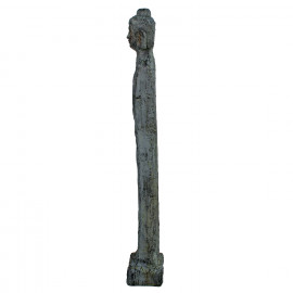 Buddha Thin tall – patina bronze effect