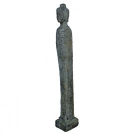 Buddha Thin tall – patina bronze effect