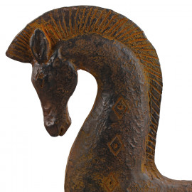 Contemporary Horse Carved Wood Effect