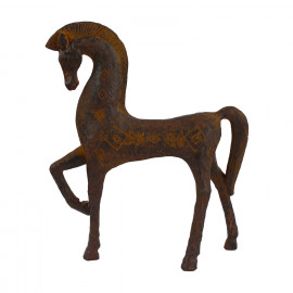 Contemporary Horse Carved Wood Effect