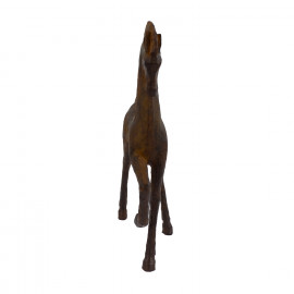 Contemporary Horse Carved Wood Effect