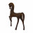 Contemporary Horse Carved Wood Effect