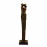 Contemporary Twist Statue – dark verdigris