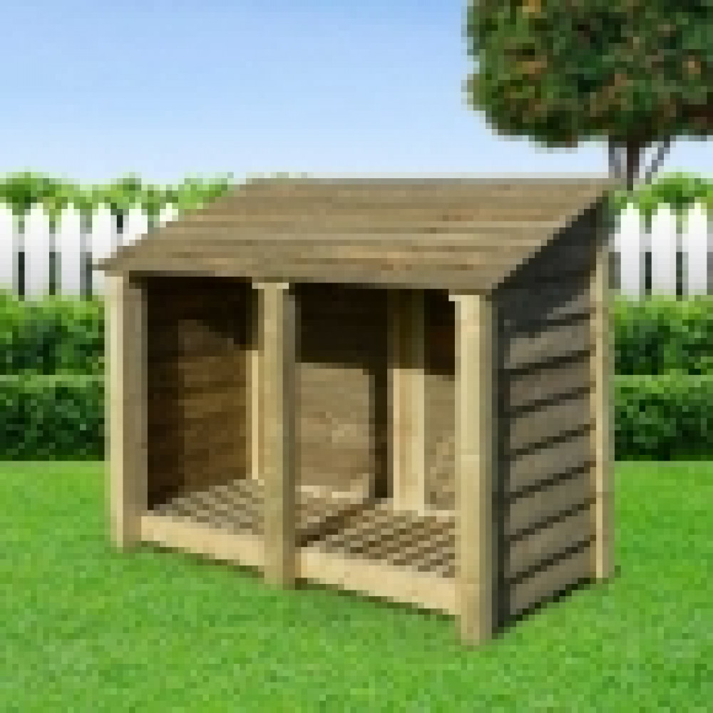 Cottesmore log store - 4ft - Clearance
