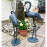 Cranes Pair – dark verdigris