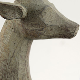 Deer Carved Wood Effect