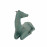 Deer Lying Large Aluminium – gold verdigris