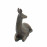 Deer Lying Small Aluminium – dark verdigris