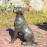 Dog Aluminium – dark verdigris