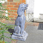 Dog Sitting – blue iron effect