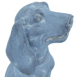 Dog Sitting – blue iron effect