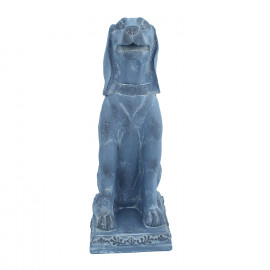 Dog Sitting – blue iron effect
