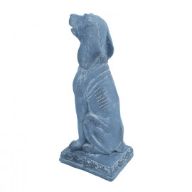 Dog Sitting – blue iron effect